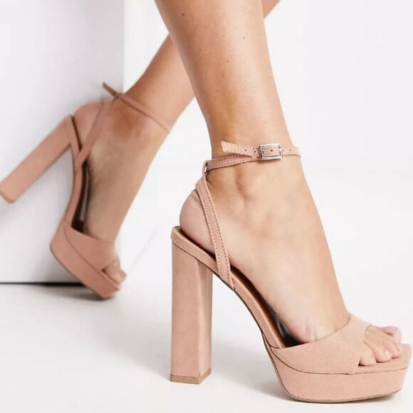 BRAND NEW SUN+STONE REENTA BLOCK-HEEL PLATFORM SANDALS, CREATED FOR MACY'S - Picture 1 of 15